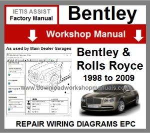 Bentley and Rolls Royce Workshop Service Repair Manual Download